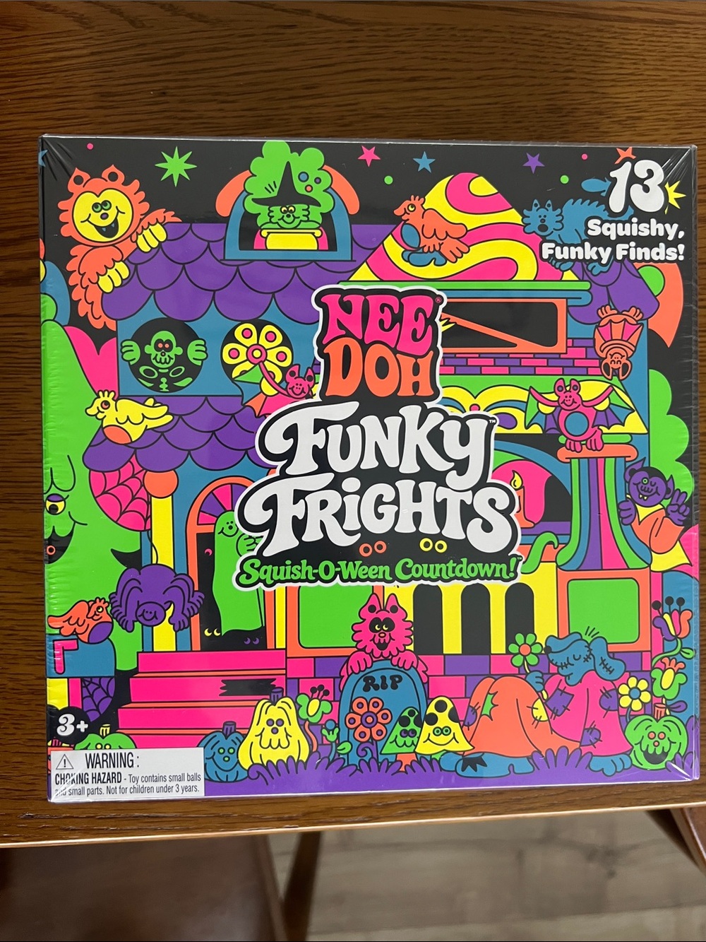Authentic Needoh Funky Frights squish O ween calendar